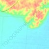 九里地形图、海拔、地势