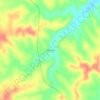 Wet Glaize地形图、海拔、地势