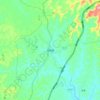 双桥镇地形图、海拔、地势