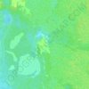 урочище Перетник地形图、海拔、地势