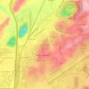 Jefferson Hills地形图、海拔、地势