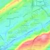 Windsor Highlands地形图、海拔、地势