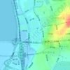 沧口地形图、海拔、地势