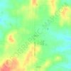 Peaster地形图、海拔、地势