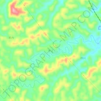 平辽地形图、海拔、地势
