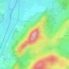 Caer Caradoc地形图、海拔、地势