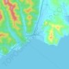 라흥로동자구地形图、海拔、地势