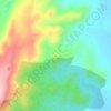 Serra da Formiga地形图、海拔、地势