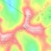 Latir Mesa地形图、海拔、地势