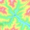 黄龙乡地形图、海拔、地势