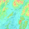 灵川县地形图、海拔、地势