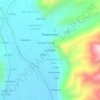Las Tiendas地形图、海拔、地势