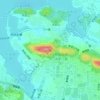 南望山地形图、海拔、地势