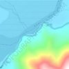江河汇流地形图、海拔、地势