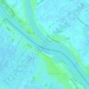 Bunthäuser Spitze地形图、海拔、地势