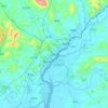 丹东市地形图、海拔、地势