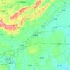 丹棱县地形图、海拔、地势