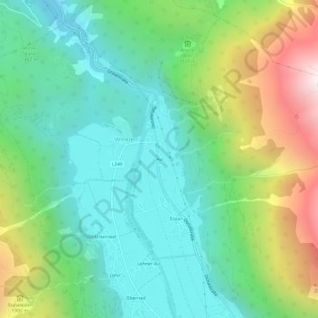 Au地形图、海拔、地势