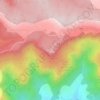 la Mussara地形图、海拔、地势
