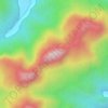 Cerro La Mina地形图、海拔、地势