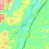 吉信镇地形图、海拔、地势