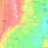 Waushara County地形图、海拔、地势