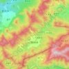 荆州乡地形图、海拔、地势