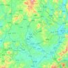 兴宁市地形图、海拔、地势
