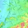 雨花街道地形图、海拔、地势