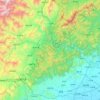 涞水县地形图、海拔、地势