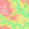 册亨县地形图、海拔、地势