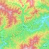 青溪镇地形图、海拔、地势