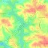 Lyman Lake地形图、海拔、地势