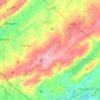 Hilltown Township地形图、海拔、地势