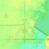 Carlyle地形图、海拔、地势