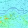 京口区地形图、海拔、地势