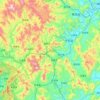 平和县地形图、海拔、地势