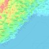 葫芦岛市地形图、海拔、地势