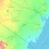 夸勒郡地形图、海拔、地势