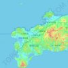 旅顺口区地形图、海拔、地势