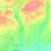 Jasper County地形图、海拔、地势