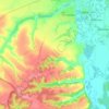 Гончаровский сельсовет地形图、海拔、地势