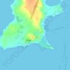 東安村地形图、海拔、地势