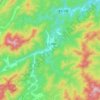 上土市镇地形图、海拔、地势