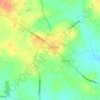 Honey Brook地形图、海拔、地势