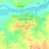 Ciudad Bolívar地形图、海拔、地势