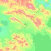 保吉乡地形图、海拔、地势