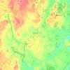 Buxton地形图、海拔、地势