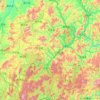 三明市地形图、海拔、地势