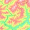 富恒乡地形图、海拔、地势